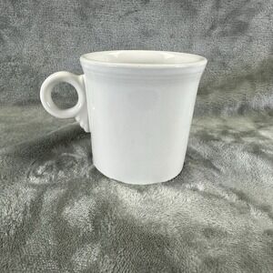 Fiesta Fiestaware Homer Laughlin Ring Handled Mug White (retired)